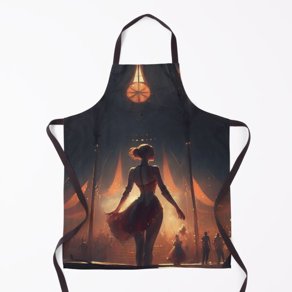 Item preview, Showtime Spectacular: A Vibrant Digital Painting of Circus Performers and Their Colorful Interior designed and sold by oanaunciuleanu.