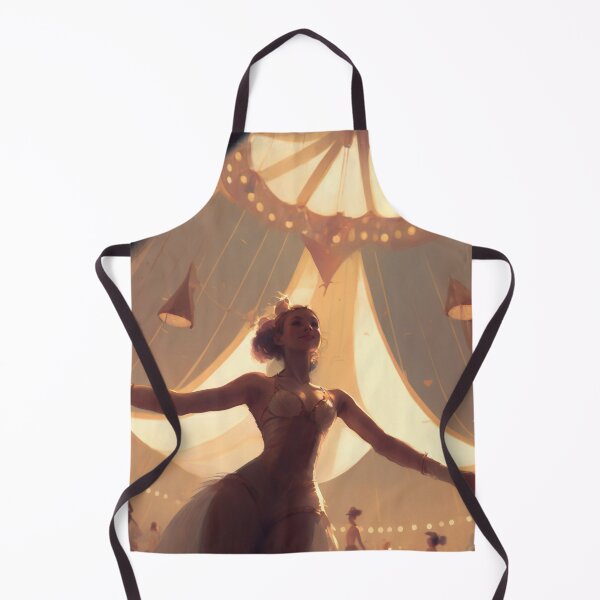 Item preview, Showtime Spectacular: A Vibrant Digital Painting of Circus Performers and Their Colorful Interior designed and sold by oanaunciuleanu.
