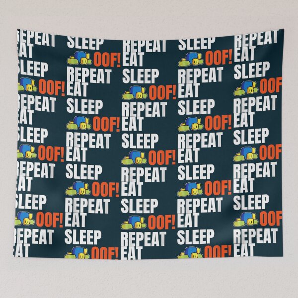 Item preview, Eat Sleep Oof Repeat Funny Meme Gamers Gift Idea     designed and sold by hemphill1.