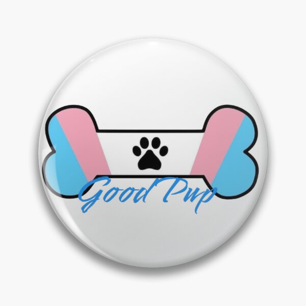 Item preview, Good Pup Trans Pride designed and sold by WruffDraft.