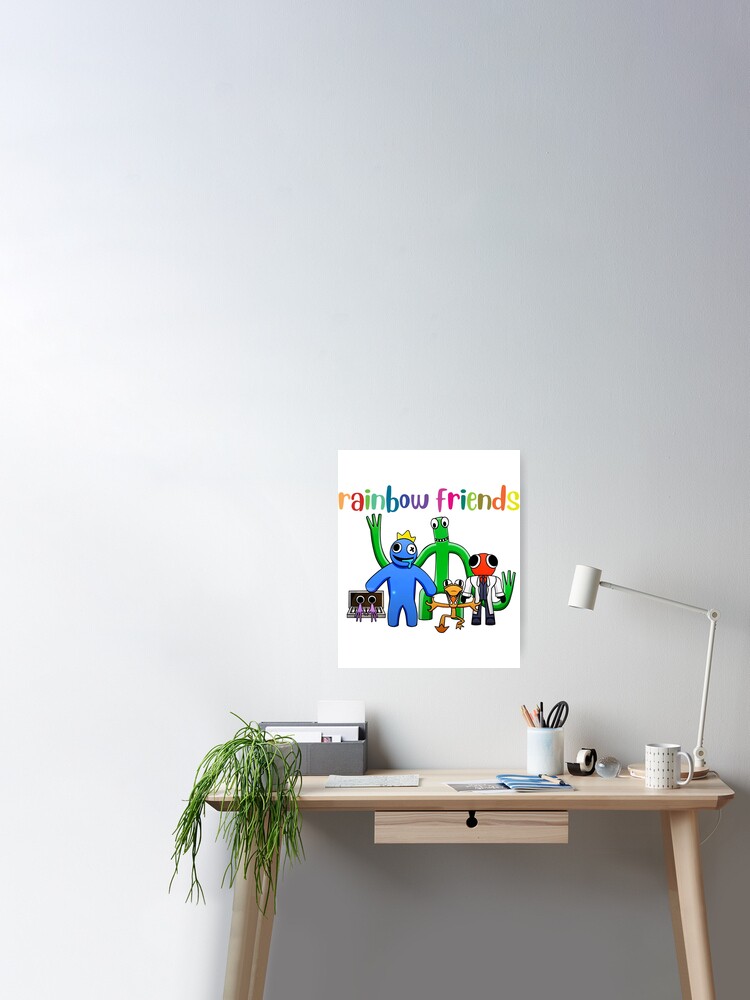 Rainbow friends Premium Matte Vertical Poster sold by Malayalam Teal R5-D4, SKU 42024335
