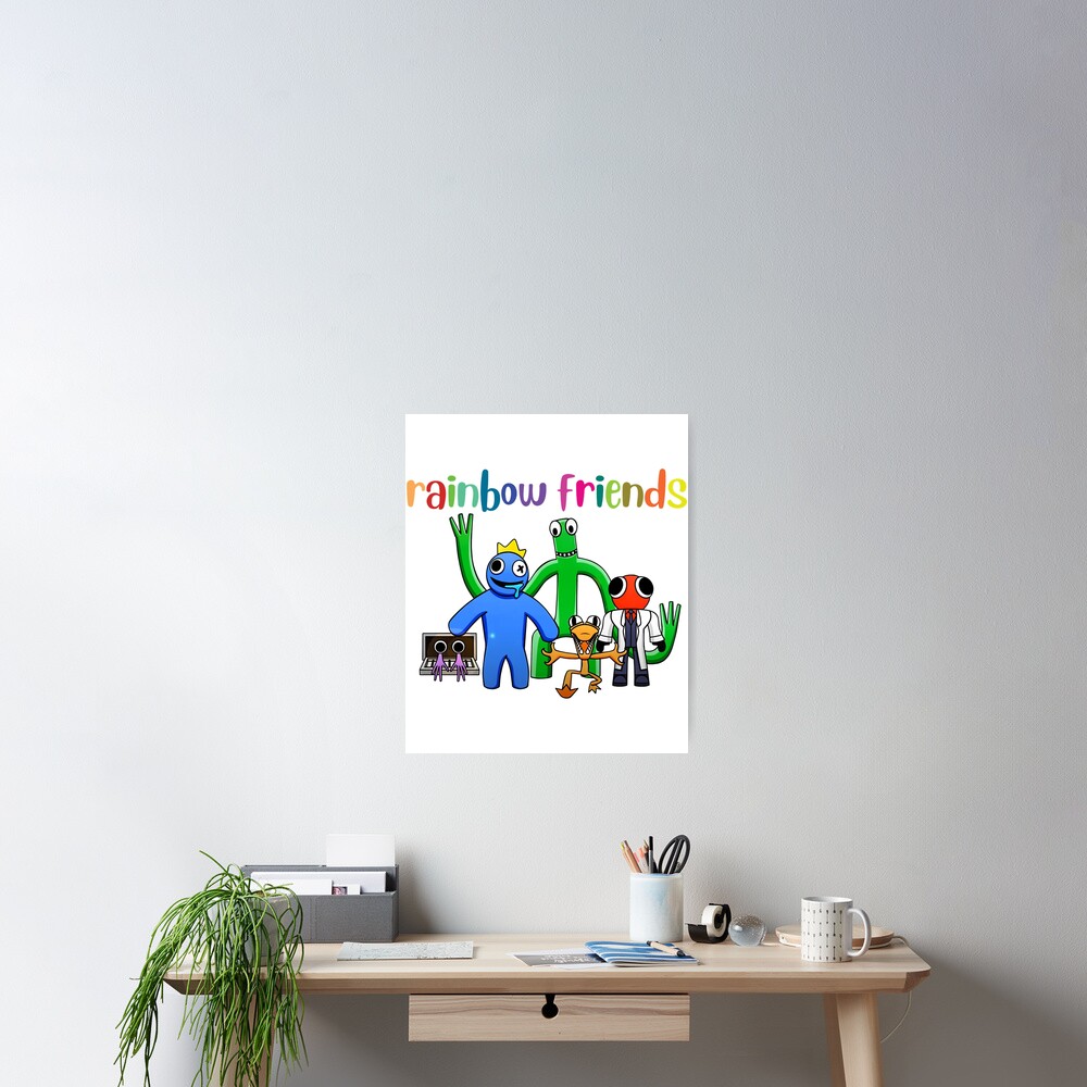 rainbow friends  Poster for Sale by hemphill1