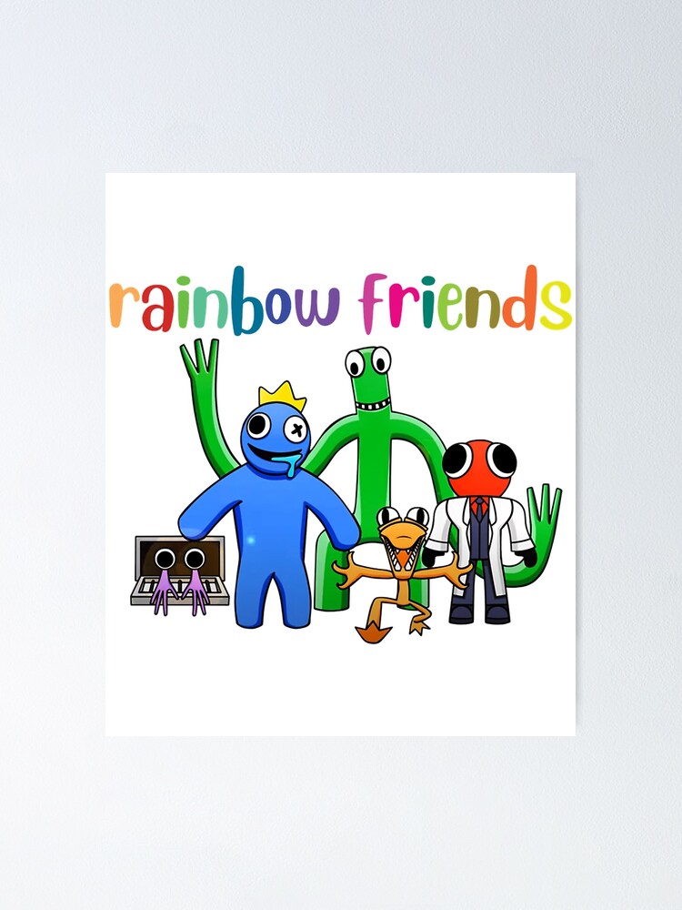 Green Rainbow Friend  Poster for Sale by shifflette1