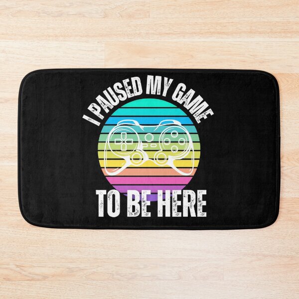 Item preview, I PAUSED MY GAME TO BE HERE RAINBOW VINTAGE SUNSET designed and sold by kammouri.