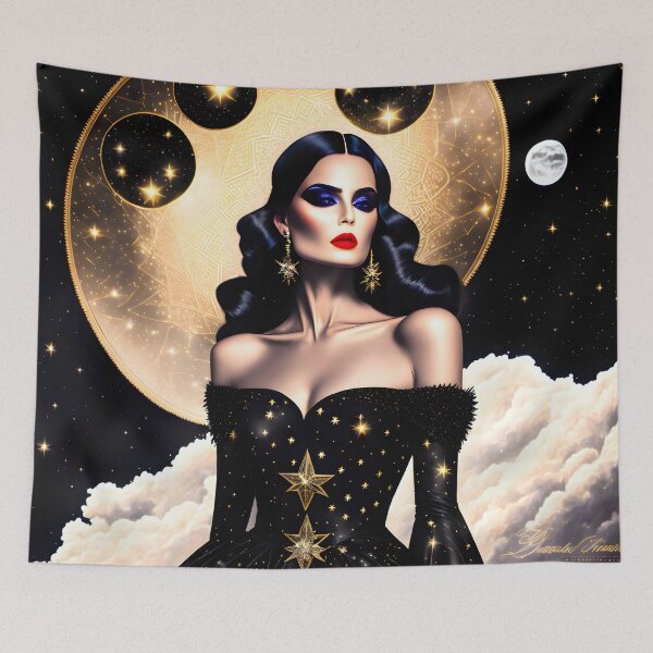 Item preview, The Astrologer designed and sold by @adorcharm Modern & Classic AI Art.