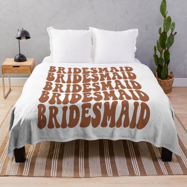 Item preview, Bridesmaid Terracotta Retro Graphic Bridal Party Gifts for Bachelorette Party designed and sold by mysticblvd.