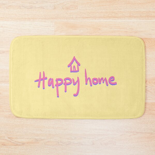 Item preview, Happy home designed and sold by pinkyfish1010.