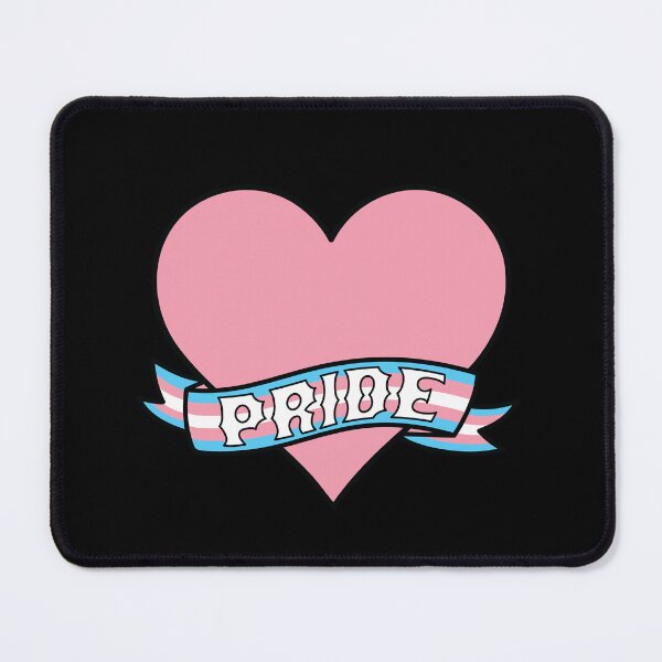 Item preview, Trans Pride Heart Banner designed and sold by ArtliciousHUMAN.