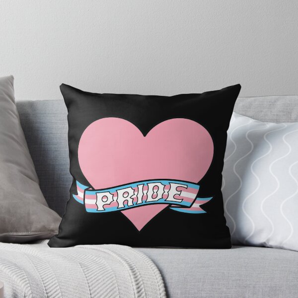 Item preview, Trans Pride Heart Banner designed and sold by ArtliciousHUMAN.