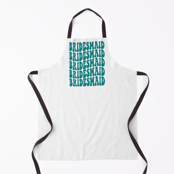 Item preview, Bridesmaid Teal Retro Graphic Bridal Party Gifts for Bachelorette Party designed and sold by mysticblvd.