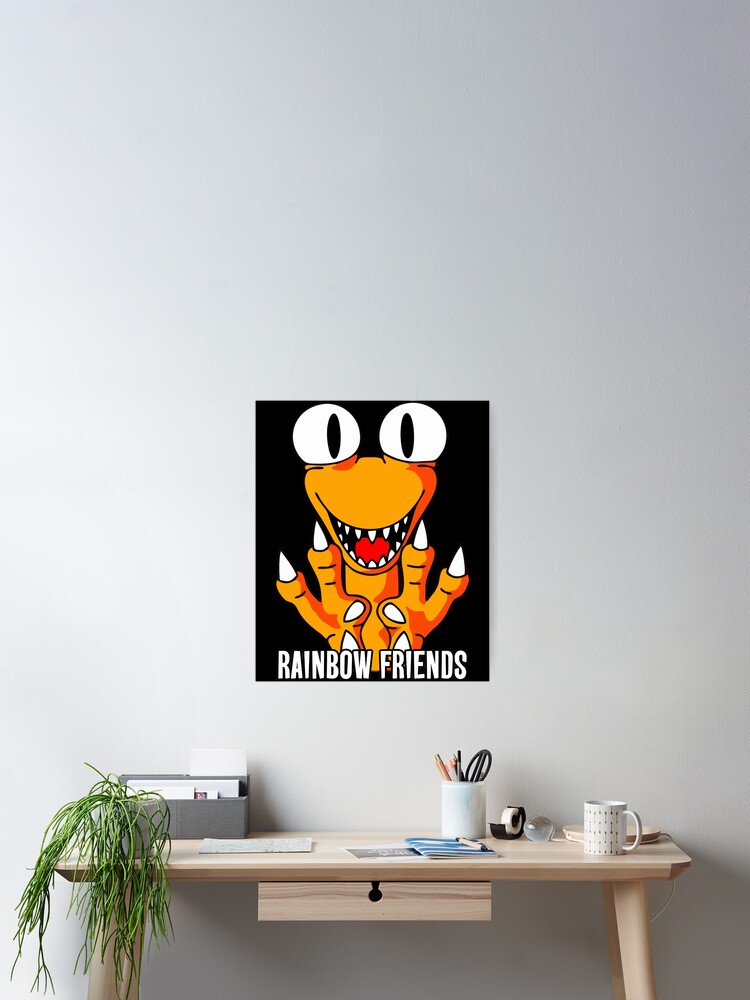 Rainbow Friends Hug it Out | Poster