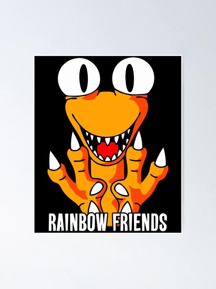 Rainbow Friends Hug it Out  Art Board Print for Sale by
