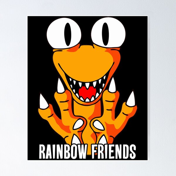 Rainbow Friends Hug it Out | Poster