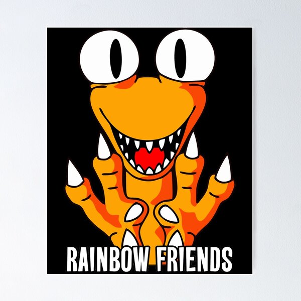 Rainbow Friends Hug it Out Colors | Poster