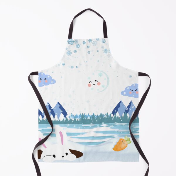 Item preview, Cute White Rabbit in a Hole with Carrot designed and sold by Usagi-Kun.