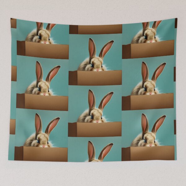 Item preview, Bunny in a Box designed and sold by blakcirclegirl.