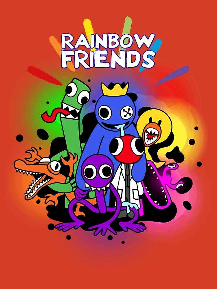 Rainbow Friends Hug it Out | Poster