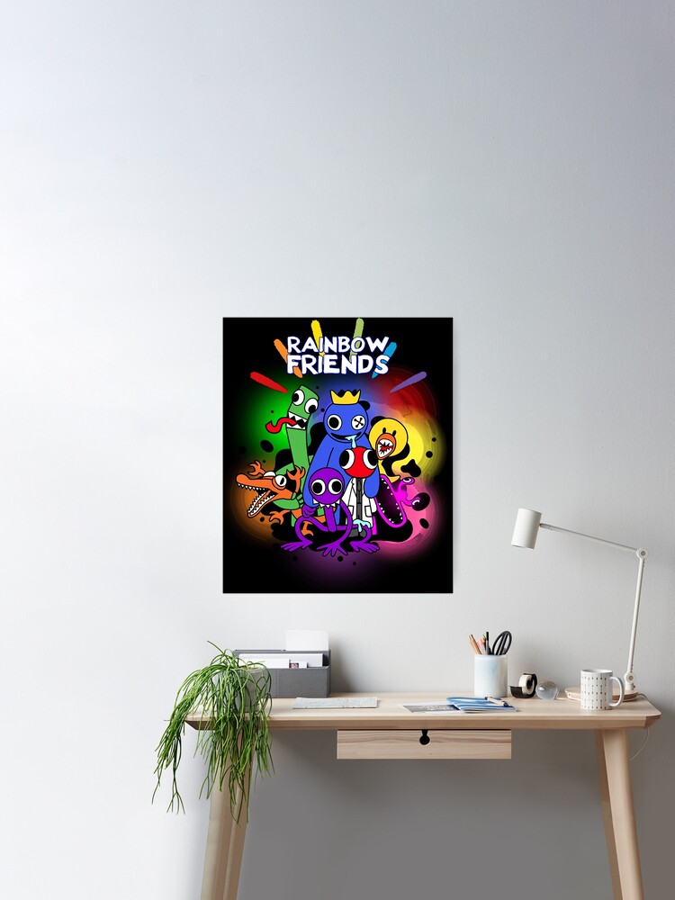 rainbow friends  Poster for Sale by hemphill1