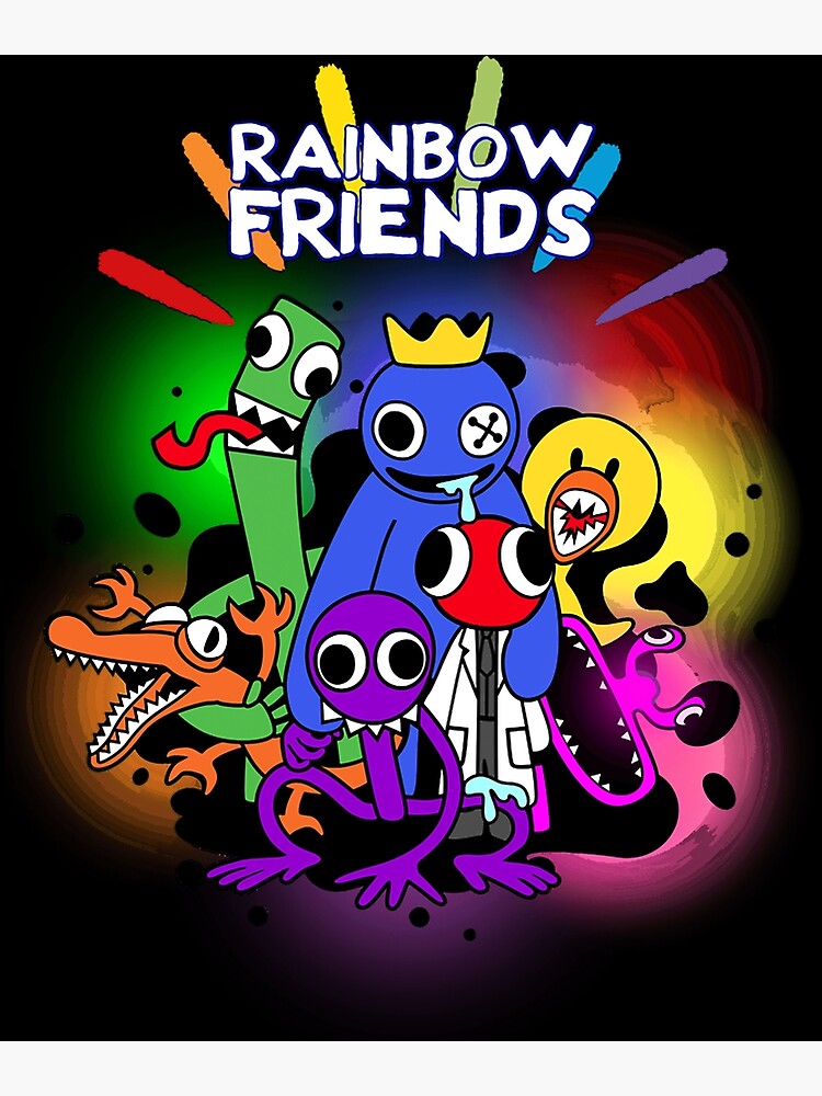 Purple Rainbow Friend | Poster