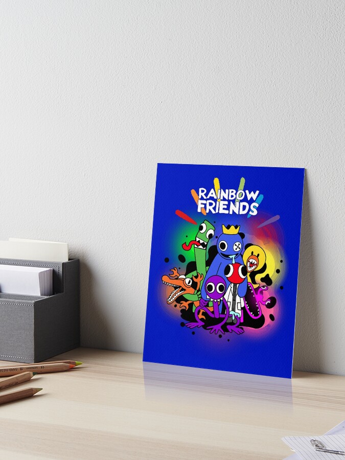 Rainbow Friends Hug it Out Colors Poster for Sale by