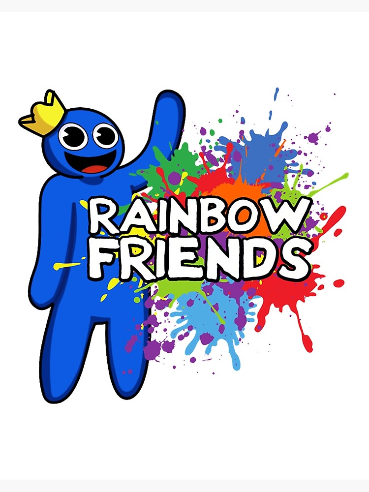 My Best Rainbow Friend Green  Poster for Sale by shifflette1