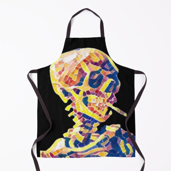 Item preview, Van Gogh skeleton smoking designed and sold by Sweet-Tees-plz.