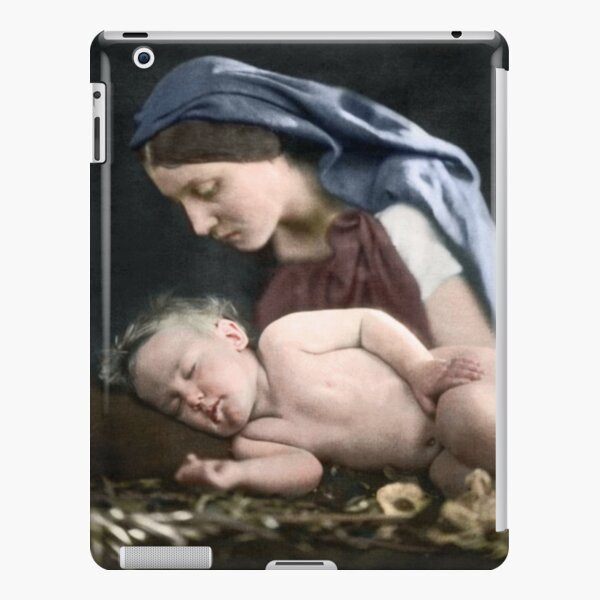 Mary and baby Jesus Christ iPad Snap Case