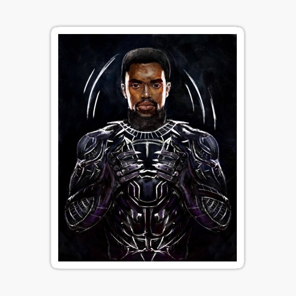 Chadwickboseman/super Hero Wakanda Black Panther Adult Paint & 