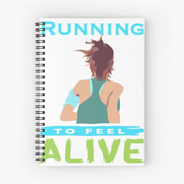 Item preview, Running to feel alive  designed and sold by LiberaCaballo.