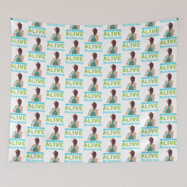 Item preview, Running to feel alive  designed and sold by LiberaCaballo.