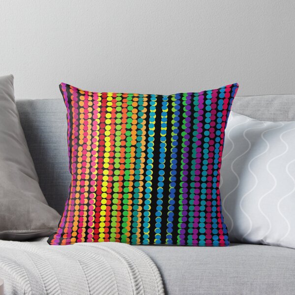 Item preview, Unique Abstract Rainbow Polka Dots Pattern designed and sold by judgeart.