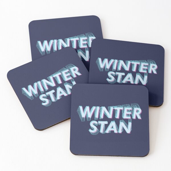 Item preview, AESPA winter stan name futuristic text glitch MY | Morcaworks designed and sold by Morcawork.