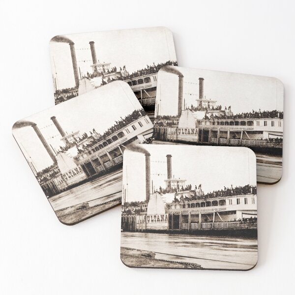 Item preview, MARITIME #42 SS Sultana Paddle Steamship - Photo designed and sold by DEL-Productions.