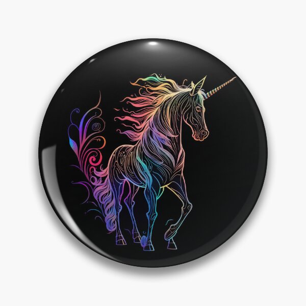 Artikelvorschau, The Graceful Rainbow Unicorn entworfen und verkauft von digitaldreamHD.