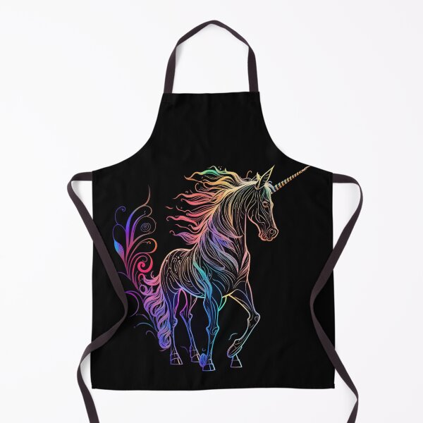 Aperçu de l'œuvre The Graceful Rainbow Unicorn créée et vendue par digitaldreamHD.