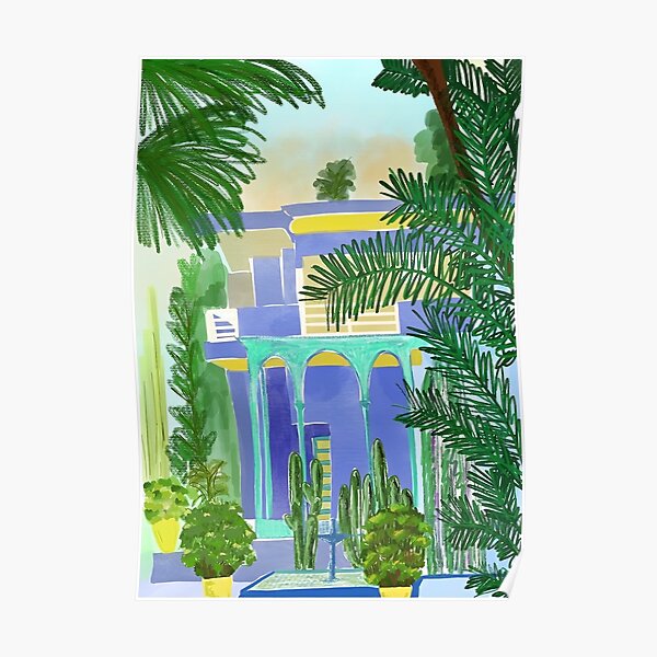 Jardin Majorelle - YSL Gardens in Marrakech, Morocco Tote Bag for Sale by  Bryony Rose