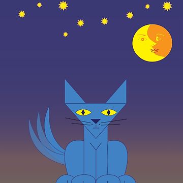 Artwork thumbnail, Cubistic Cat by Matty-Matts