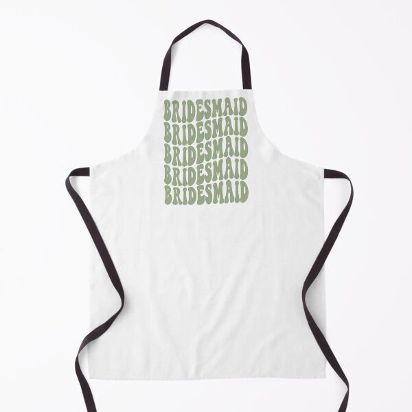 Item preview, Bridesmaid Sage Green Retro Graphic Bridal Party Gifts for Bachelorette Party designed and sold by mysticblvd.