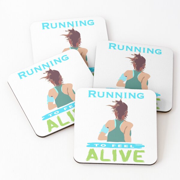 Item preview, Running to feel alive  designed and sold by LiberaCaballo.