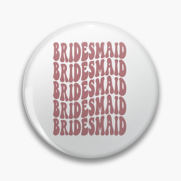 Item preview, Bridesmaid Dusty Pink Retro Graphic Bridal Party Gifts for Bachelorette Party designed and sold by mysticblvd.