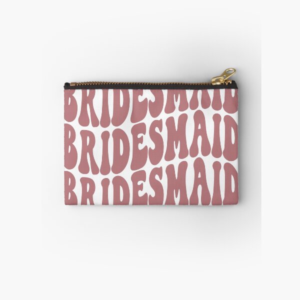 Item preview, Bridesmaid Dusty Pink Retro Graphic Bridal Party Gifts for Bachelorette Party designed and sold by mysticblvd.