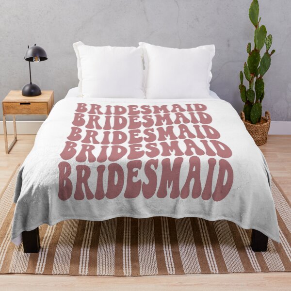 Item preview, Bridesmaid Dusty Pink Retro Graphic Bridal Party Gifts for Bachelorette Party designed and sold by mysticblvd.