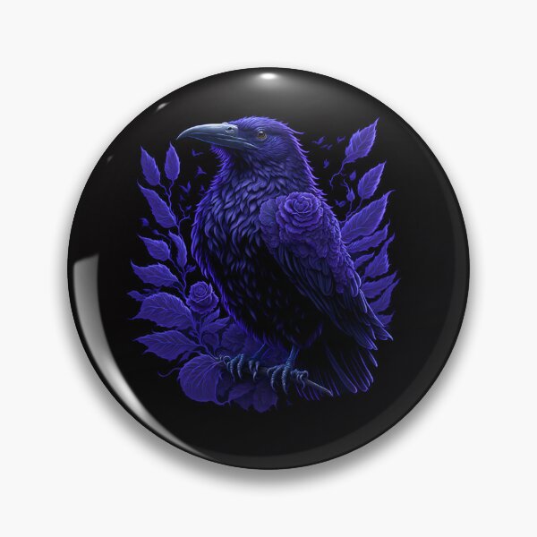 Item preview, Australian raven Floral designed and sold by StoicQuotes.