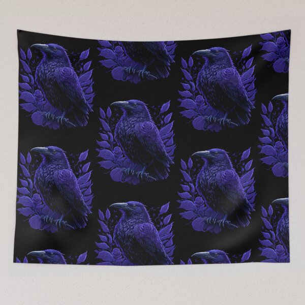 Item preview, Australian raven Floral designed and sold by StoicQuotes.