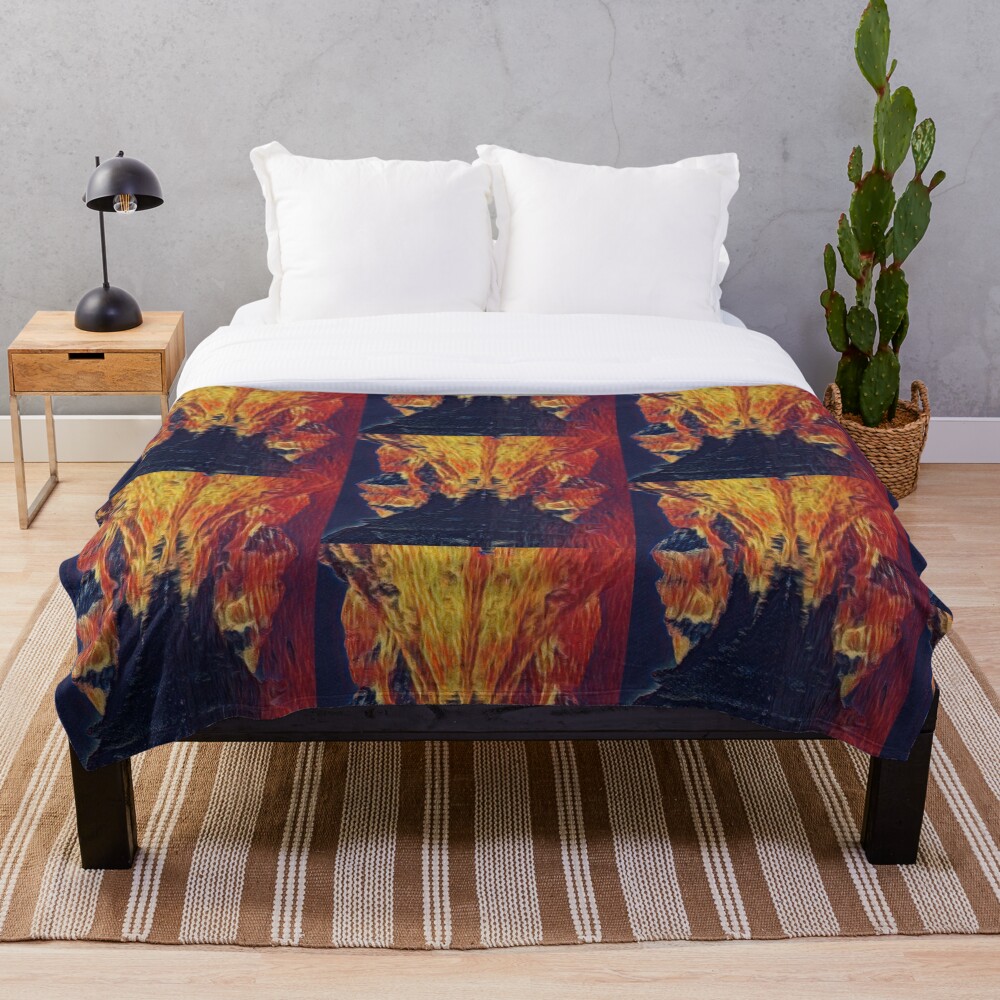 Item preview, Throw Blanket designed and sold by RivehArt.