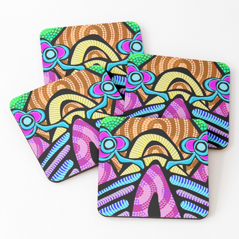 Item preview, Coasters (Set of 4) designed and sold by RustedTin.