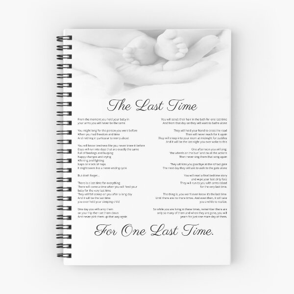 Item preview, The Last Time Poem. Baby Shower Gift.  designed and sold by LaziniArts.