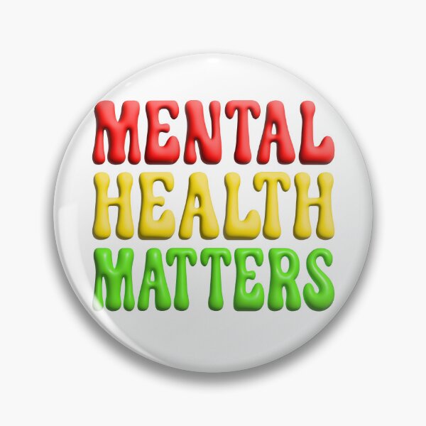 Item preview, Mental Health Matters Retro Groovy T-shirt designed and sold by KGN  CREATIVITY.