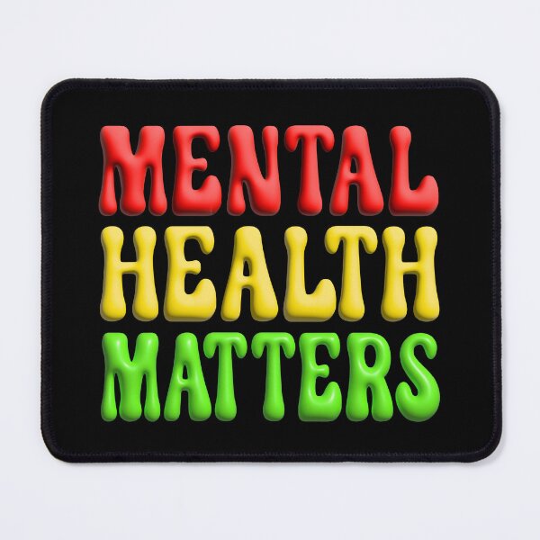 Item preview, Mental Health Matters Retro Groovy T-shirt designed and sold by KGN CREATIVITY.