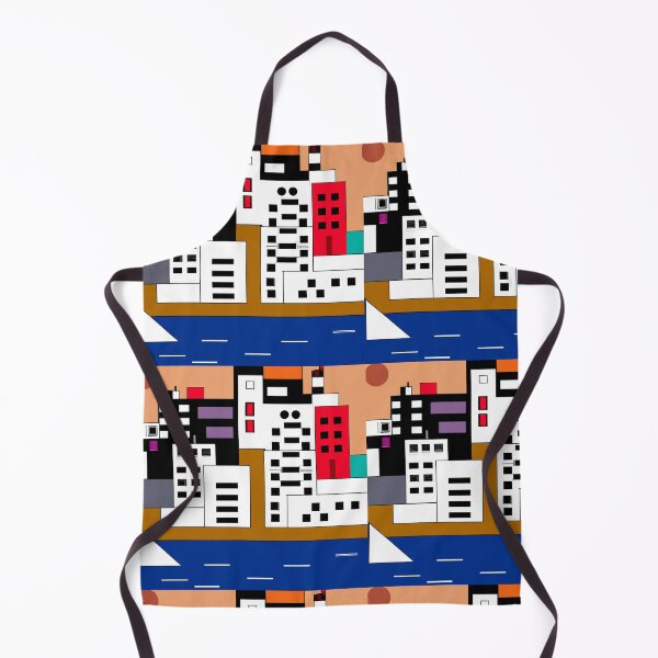 Item preview, Bauhaus style cityscape designed and sold by Thecolourwheel.
